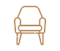 icono silla