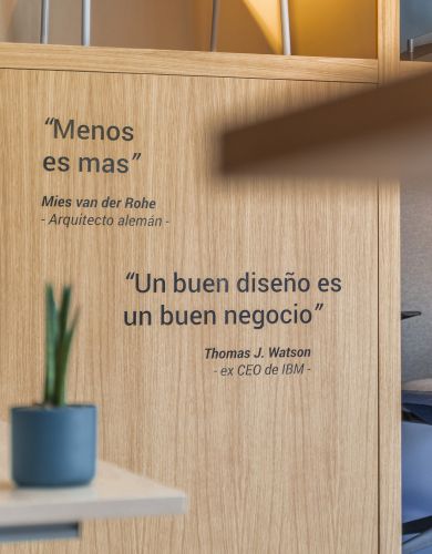 imagen detalle oficina con productos de catálogo